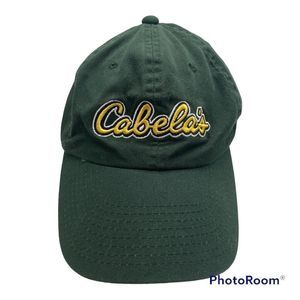 cabelas mens green hat cap worlds foremost outfitters adjustable outdoor